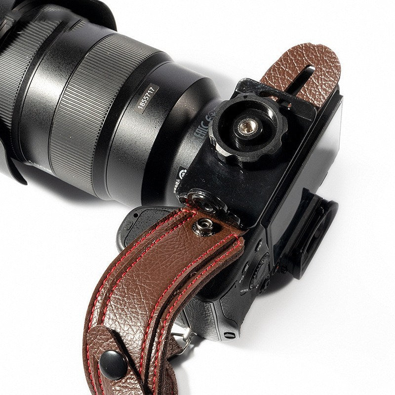 SnapStrap Leather Camera Wristband
