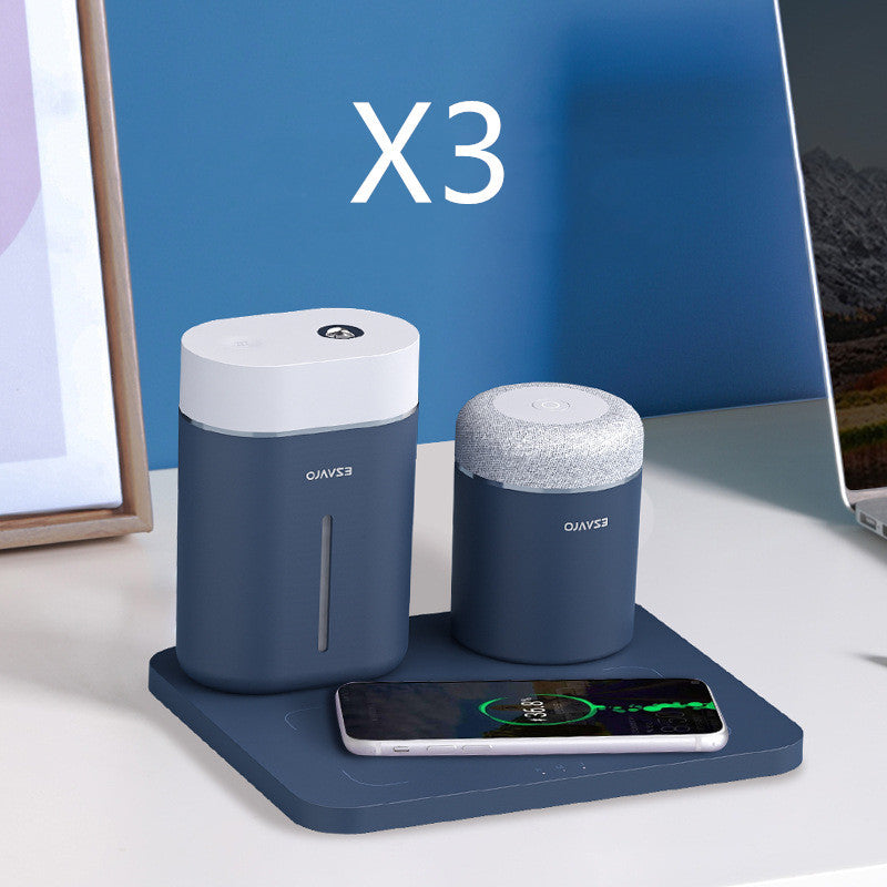 AuraCharge™ Multi-Function Humidifier & Wireless Charging Dock