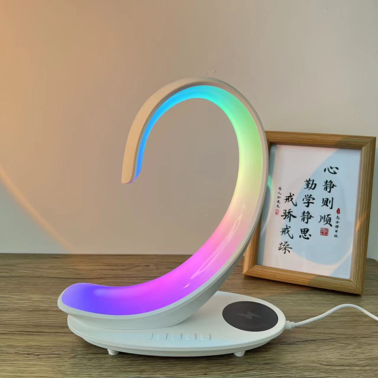 LumiSwan Multi-Function Wireless Charger & Speaker