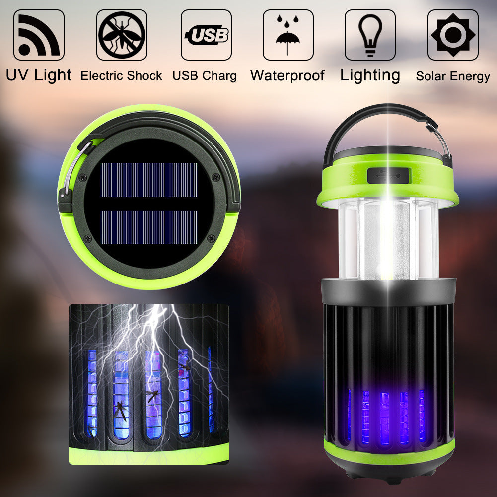 SereneGuard™ Elite Solar Mosquito Repeller & Outdoor Lamp