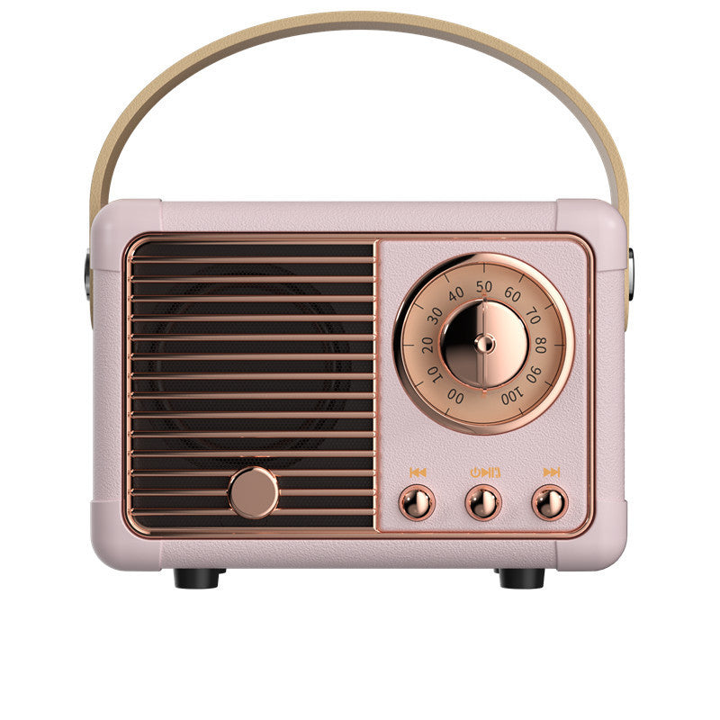 EchoCraft™ Retro Mini Card Speaker