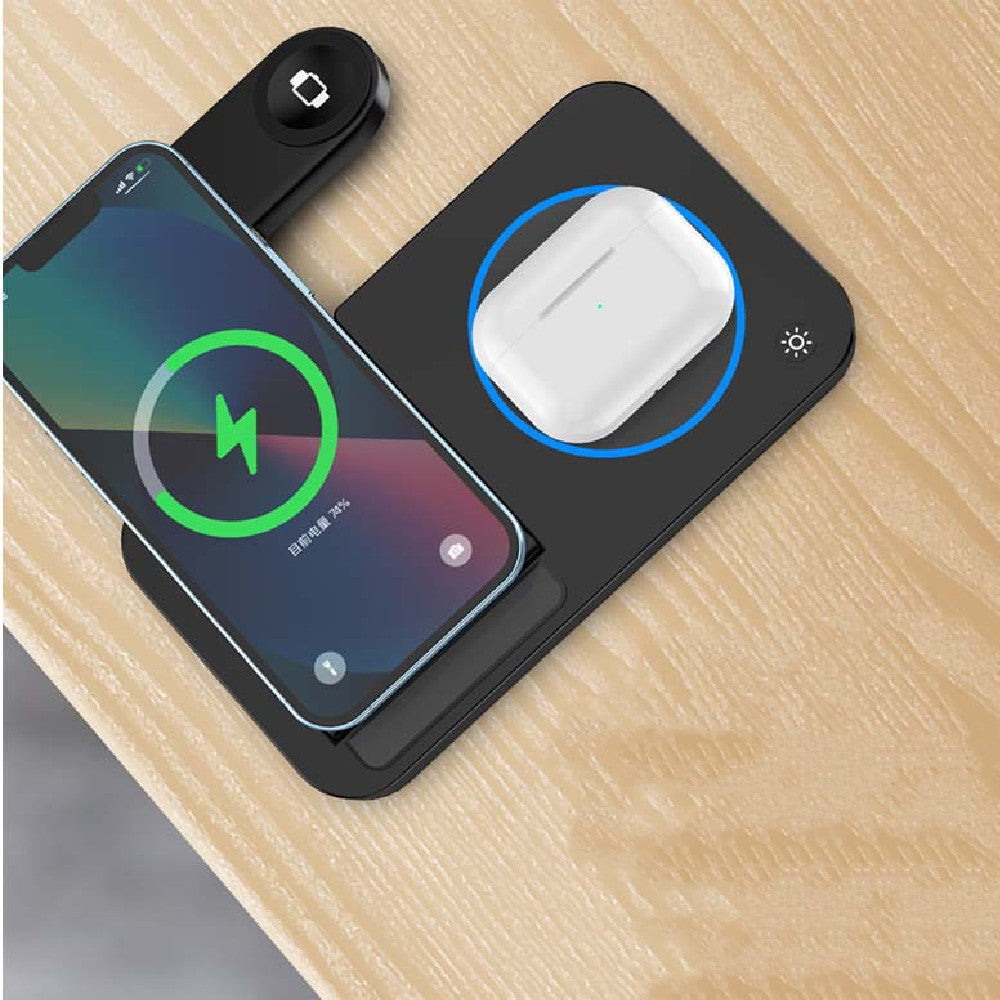 ChargeHub™ 3-in-1 Folding Wireless Charging Stand