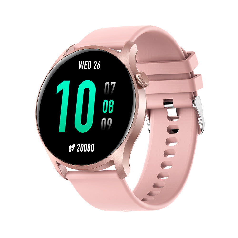 HealthTrack™: Bluetooth Smartwatch with Heart Rate & Blood Pressure Monitoring