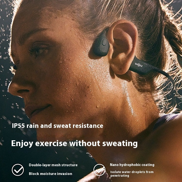 SoundWave Vibe – Bone Conduction Bluetooth Earphones