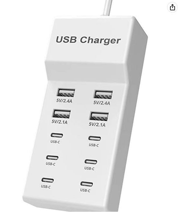 ChargeHub™ 5V 2A USB Multi-Port Mobile Phone Charger