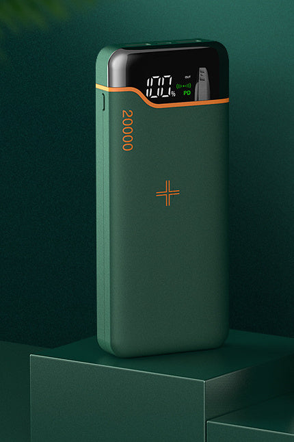 PowerMax™ 20,000mAh Wireless Charging Power Bank – 22.5W Super Fast Charging with 15W Wireless Output