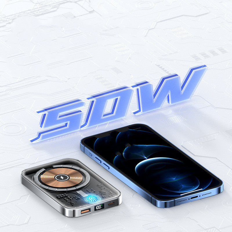 MagniClear 5000 Magnetic Wireless Power Bank