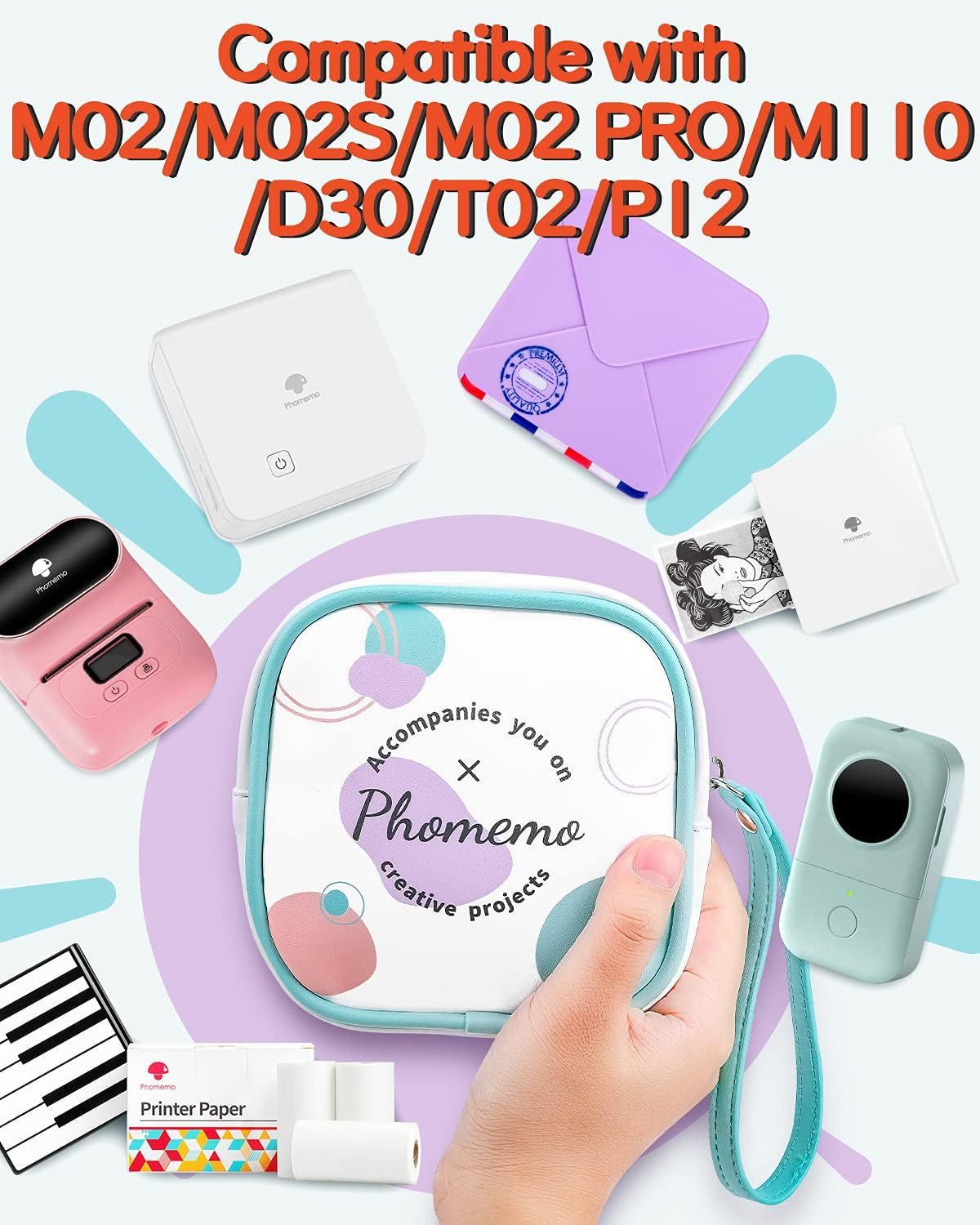 PrintGuard™ Silicone Case for Mini Photo Portable Printer