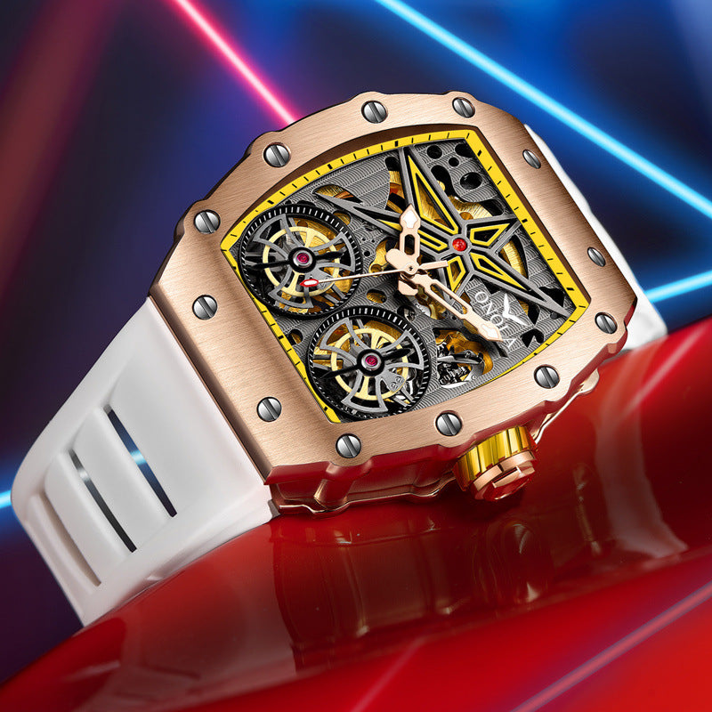 AeroSpin Skeleton Automatic Men’s Watch