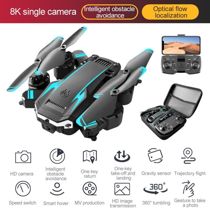 SkyMaster 8K Intelligent Folding Drone – High-Definition, Obstacle Avoidance, and Ultra-Portable