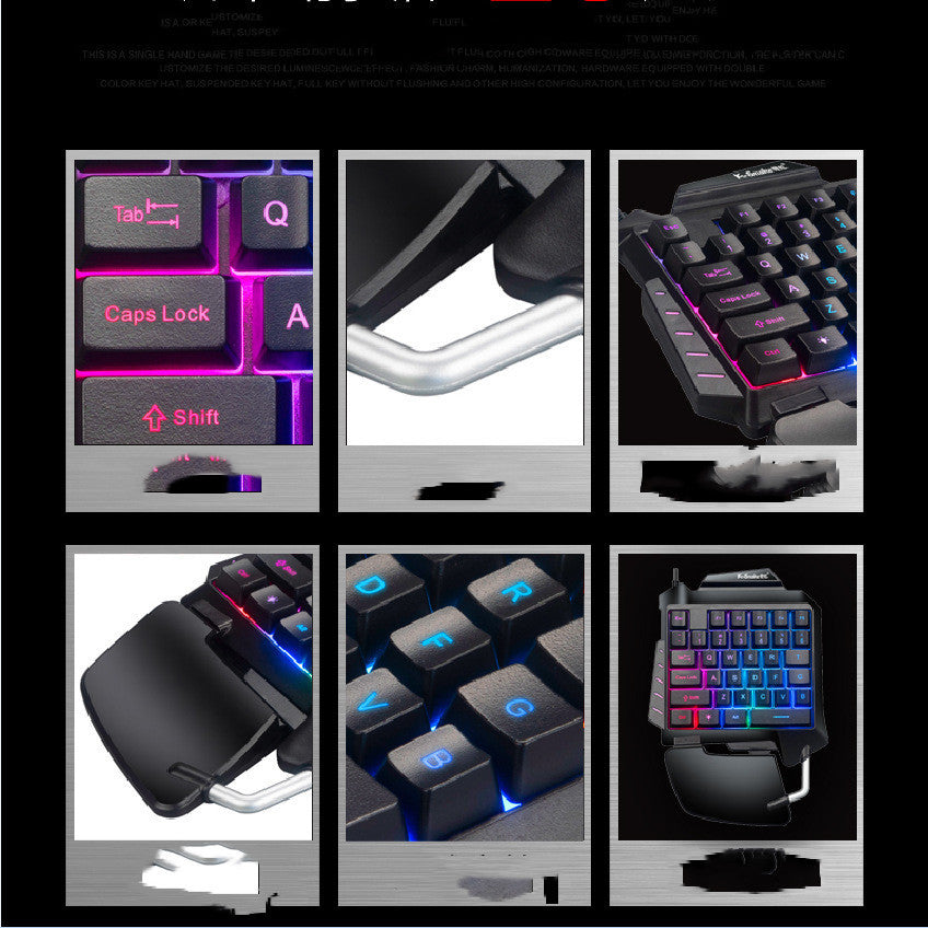 GameShift CommandPad™ — Elite One-Handed Mobile Gaming Keyboard