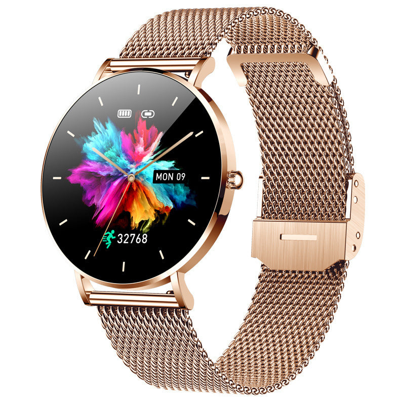 PulseVibe T8 – Women's Smart Heart Rate & Blood Pressure Monitoring Watch
