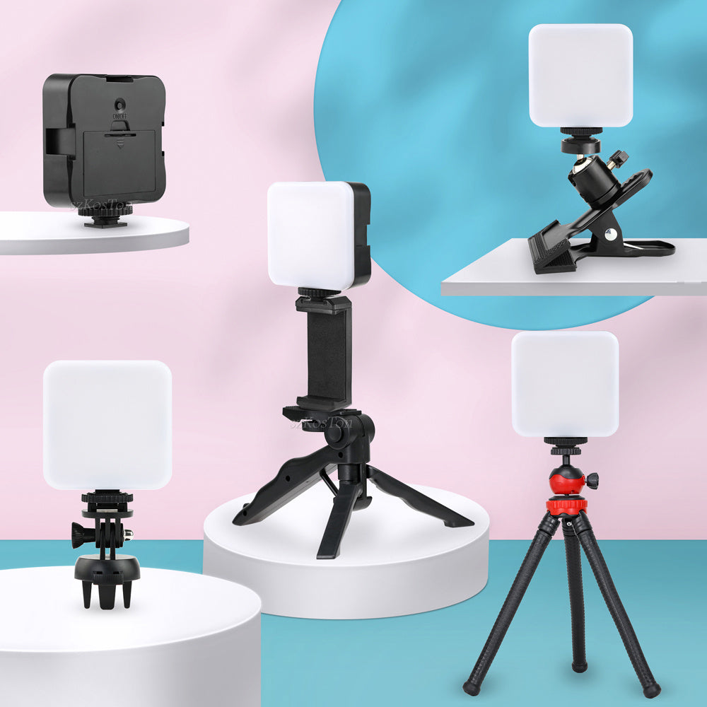 GlowPocket™ LED Mini Square Outdoor Light with Tripod