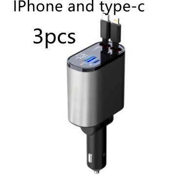 TurboVolt™ 100W Metal Car Charger