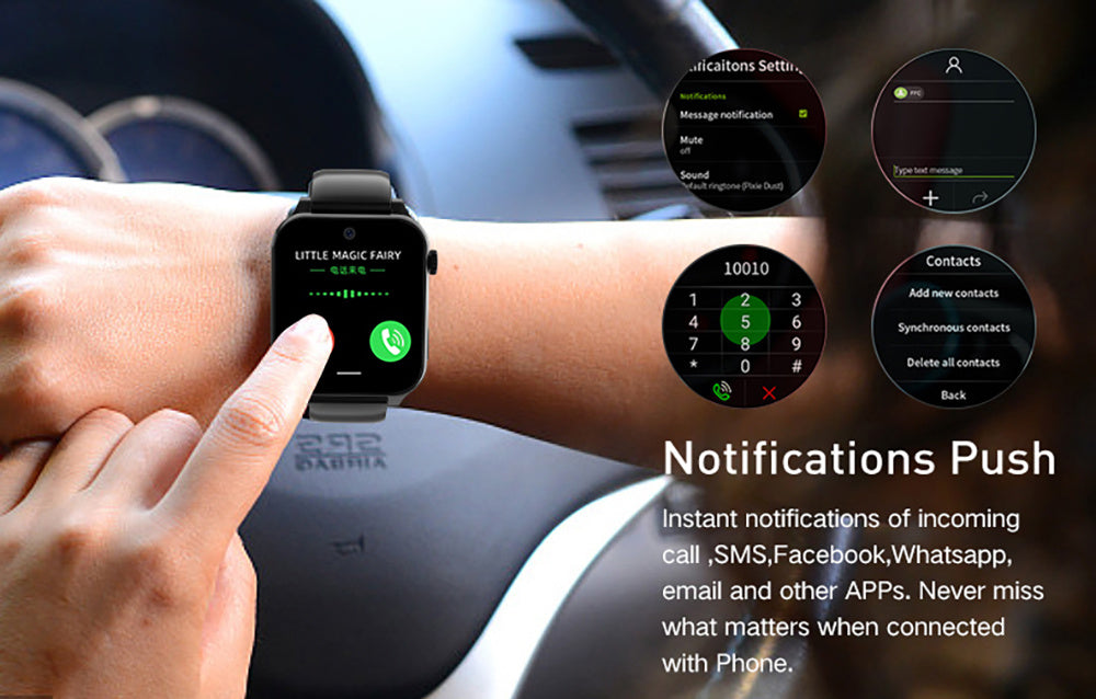 VisionX™ Smart Watch - Large Screen Gaming, Photography & Payment Hub