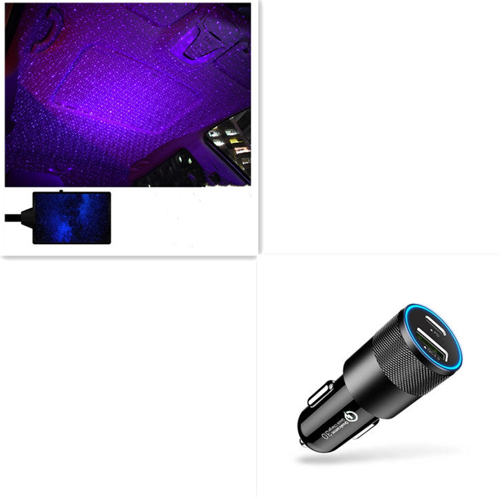 GalaxyGlow™ Star Light Projector & LED Car Interior Lights