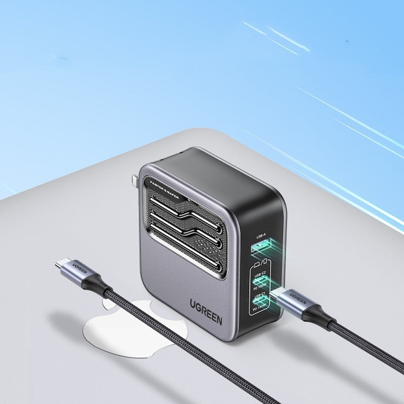 PowerX™ 100 — 100W Gallium Nitride Multi-Port PD Quick-Charge Plug