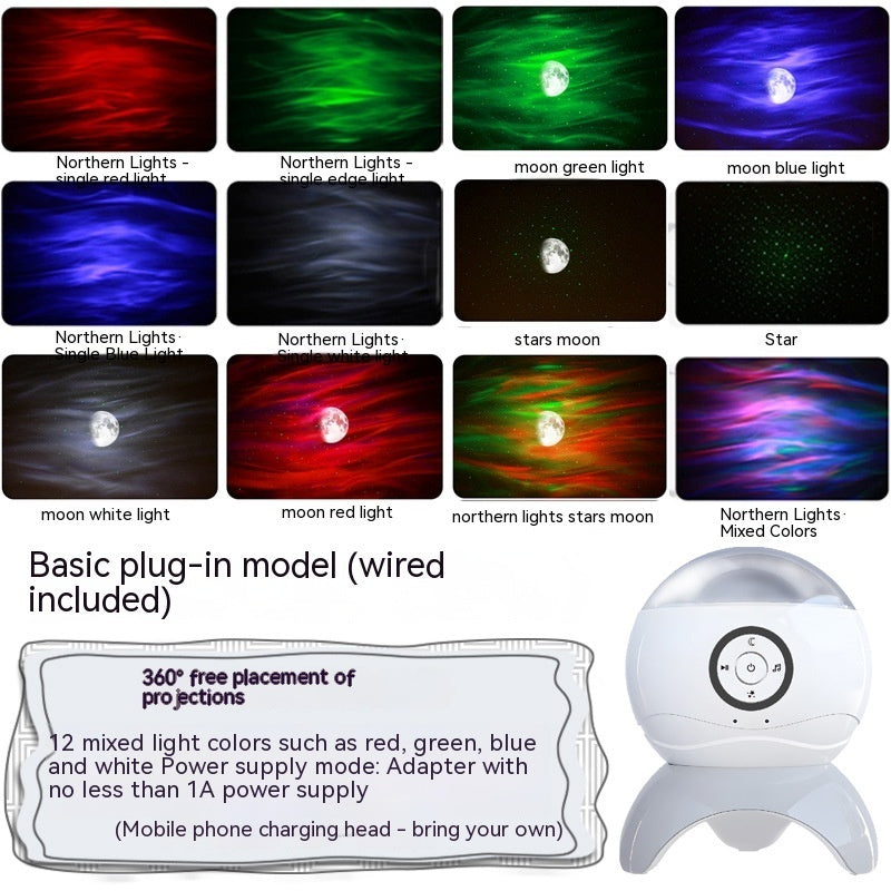 StarGlow Buddy – Bluetooth Starry Sky Projector for Kids