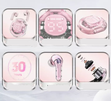 AceShine™ CrystalGlow 2 Bluetooth Earbuds