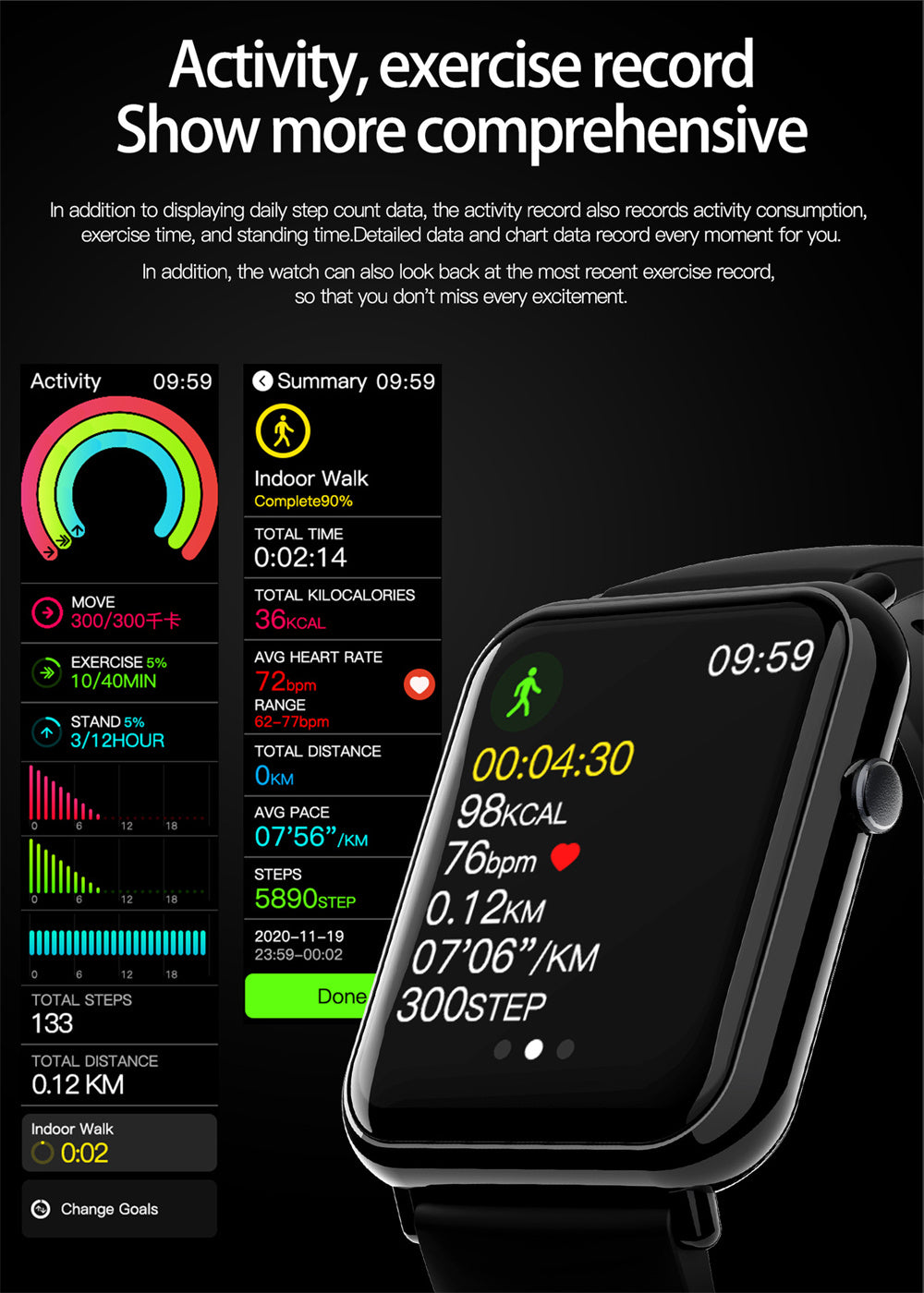 AquaSmart 360: The Ultimate Smart Waterproof Watch