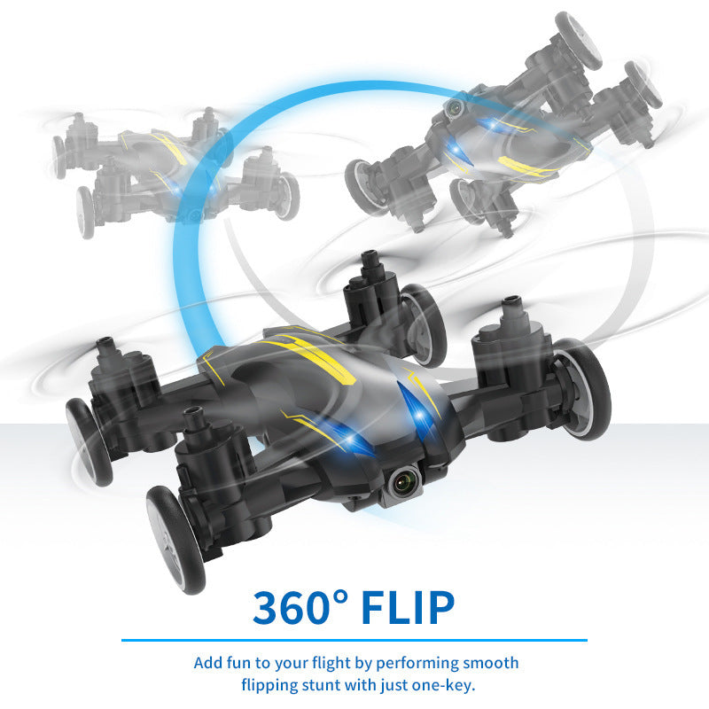 SkyRoller: Rolling Light Camera Aircraft Toy for Kids
