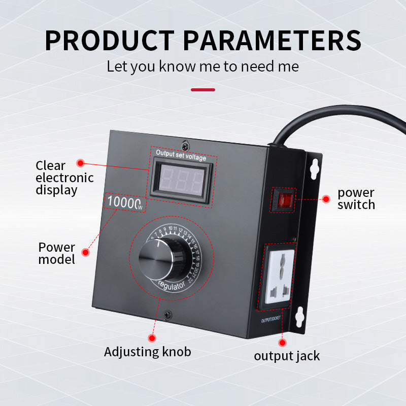 ProTemp Electric Furnace Thermolator – Electronic Motor Speed Controller for Precision Drilling & Heating