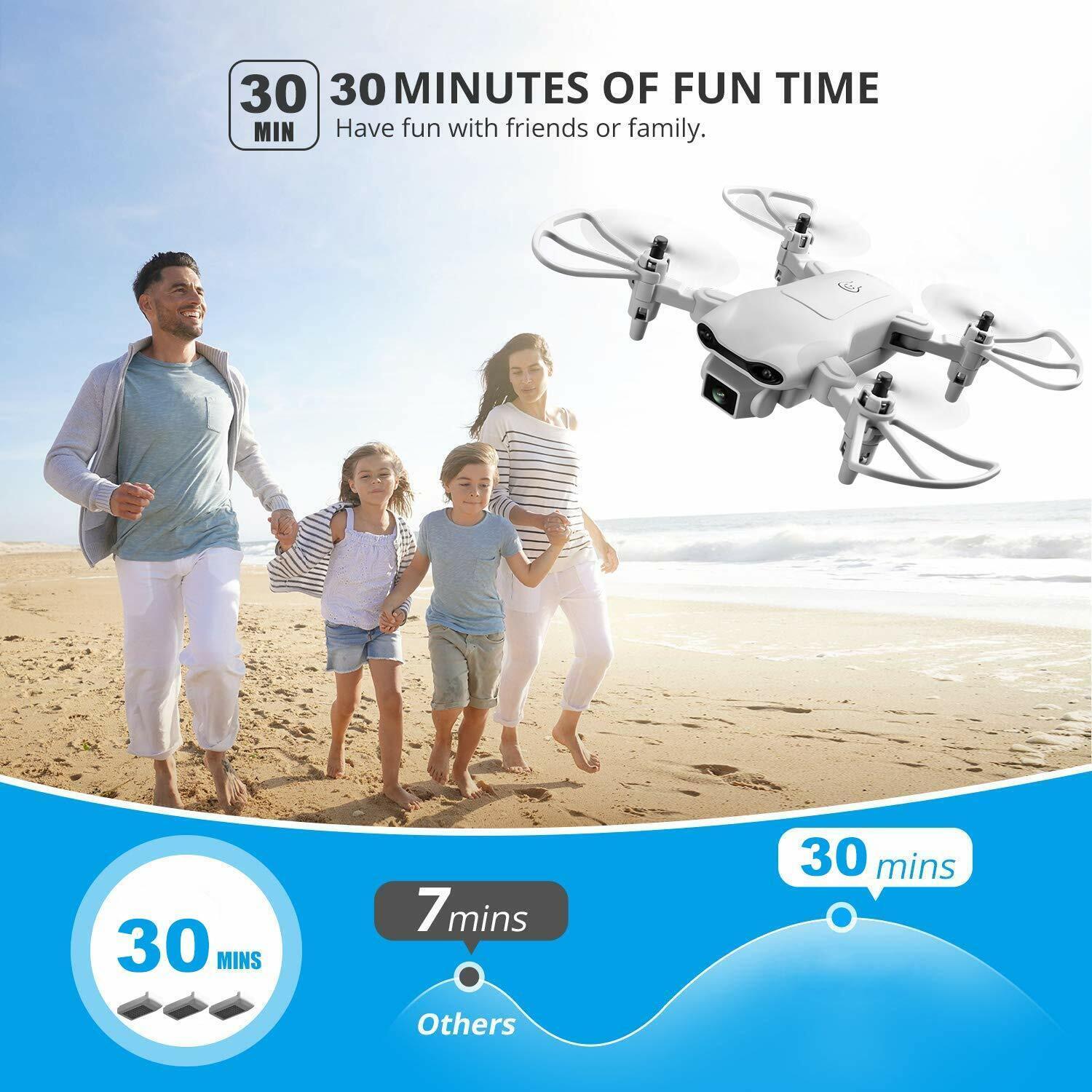 SkyGlide V9: 4D Mini Drone with Camera for Kids