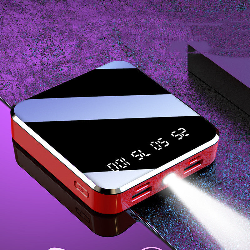 MirrorCharge Mini – Compact Full Mirror Power Bank