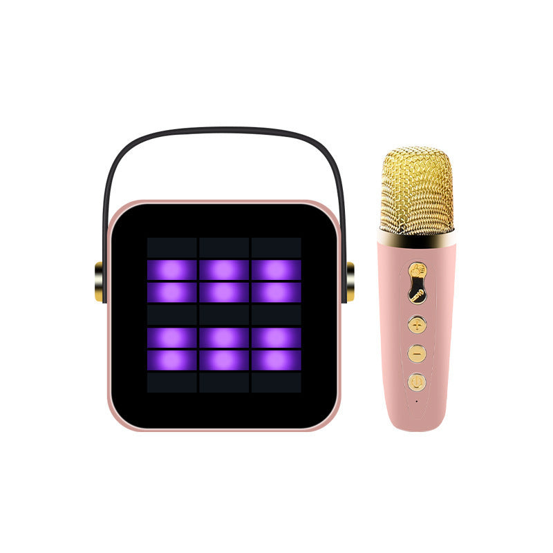 SoundFusion Portable Bluetooth Speaker & Belt Mic Combo – Wireless Sound and Hands-Free Clarity on the Go