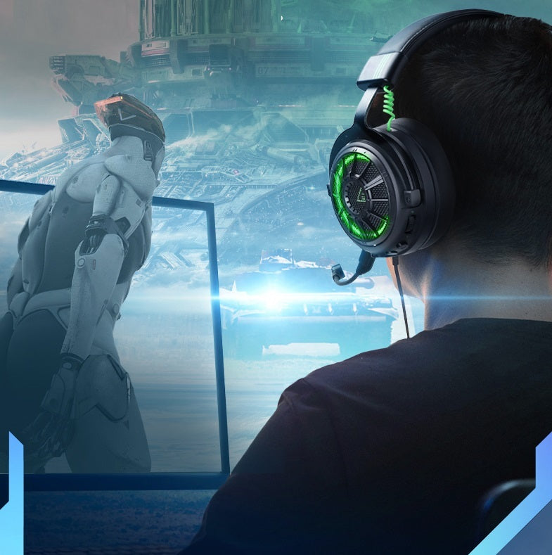 The SilentStrike Wired Gaming Headset – Advanced Noise-Cancelling for Immersive Listening