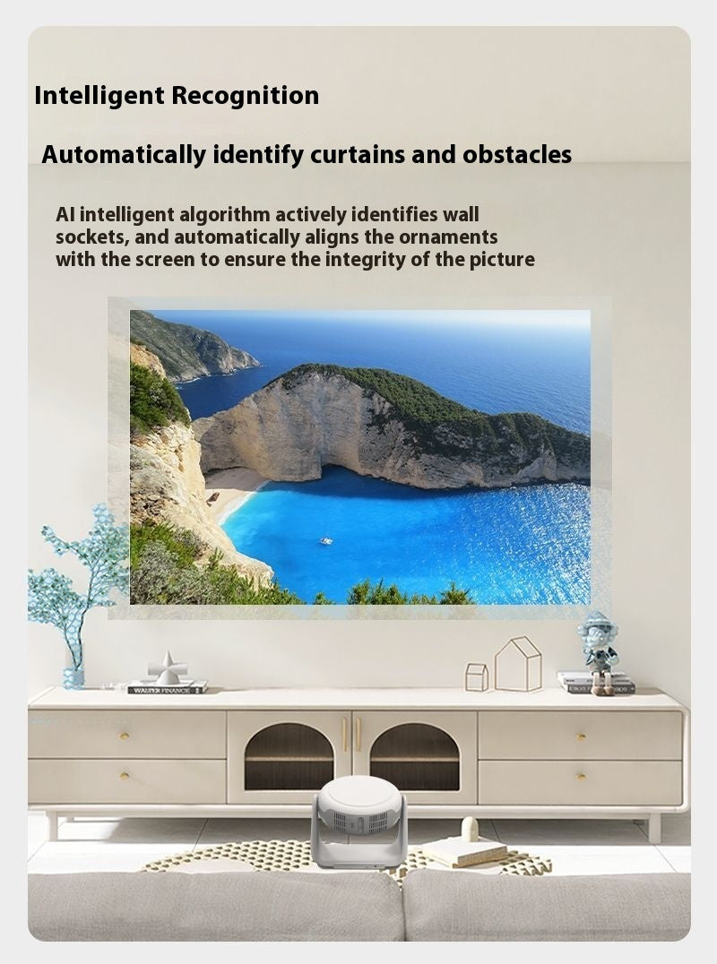 VisionAura™ 5G Smart Voice Projector