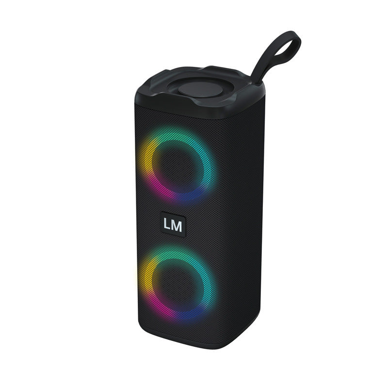 GlowBeat Duo — Bluetooth Dual Speaker with Dazzling Light Effects