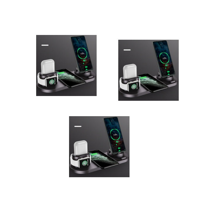 LumaCharge LED Alarm Clock & Magnetic Wireless Charger
