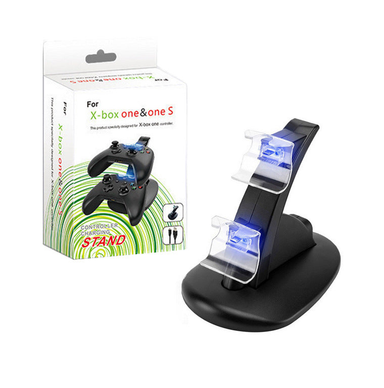 DualCharge Pro Plastic Gamepad Two-Seater Controller Charger
