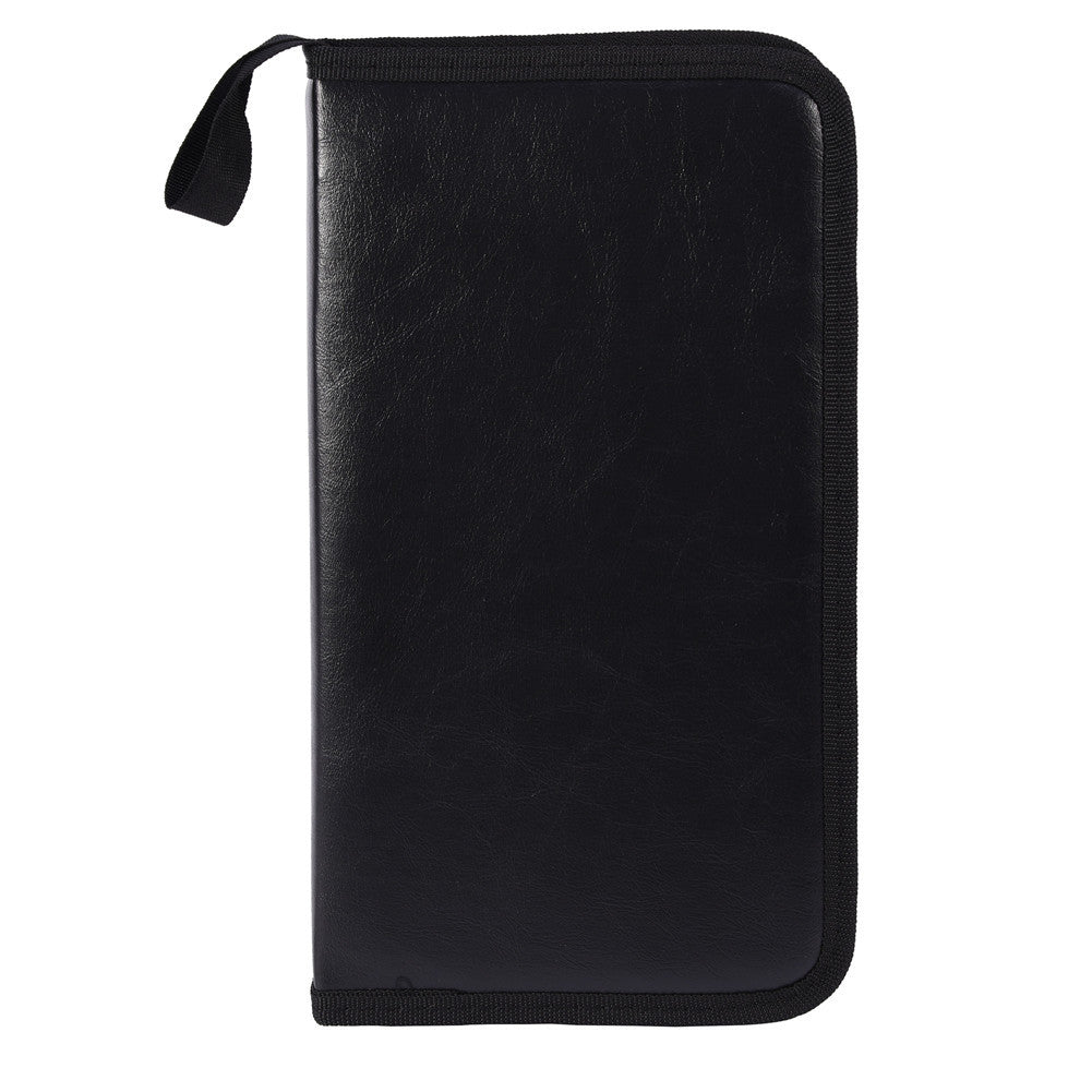 DiscVault 80-Disc PU Leather CD/DVD/VCD Storage Case