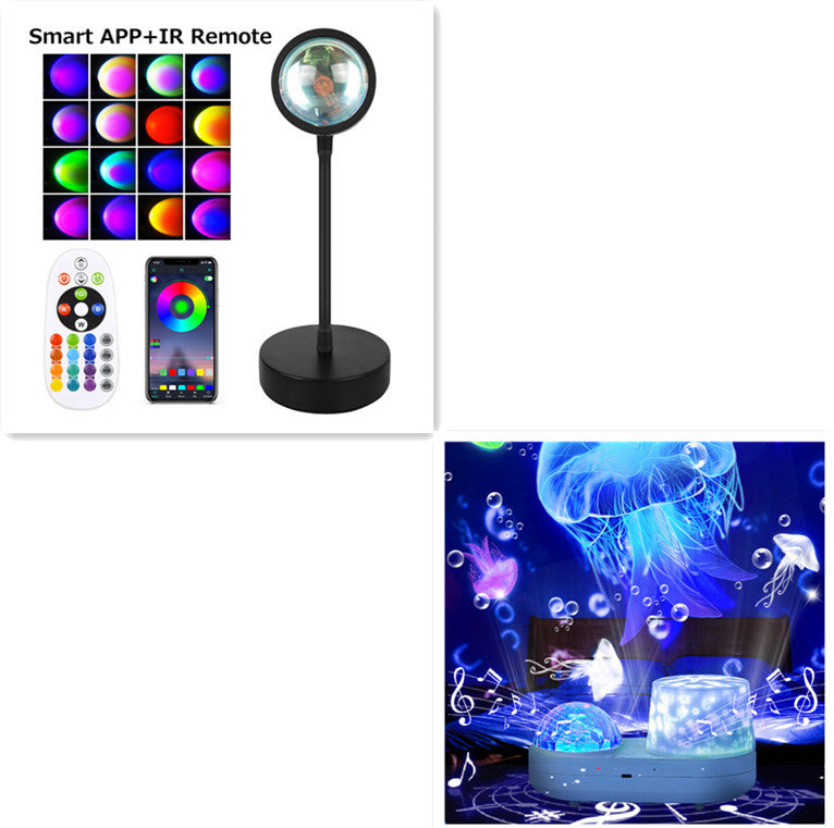 GlowHorizon™ Sunset Projection Lamp
