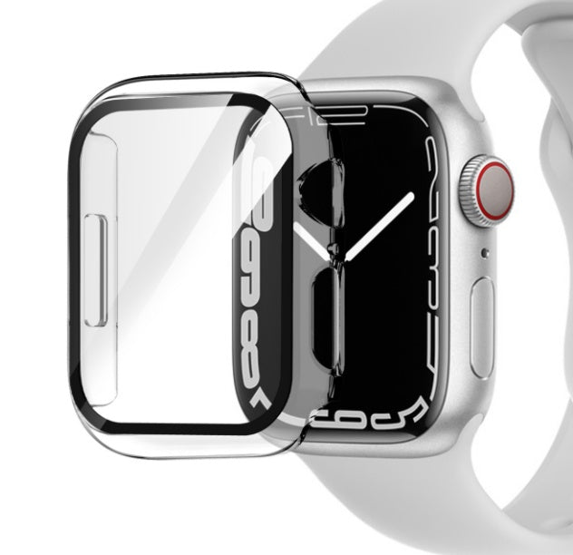 CrystalGuard™ Tempered Glass & Armor Case for PC Watch