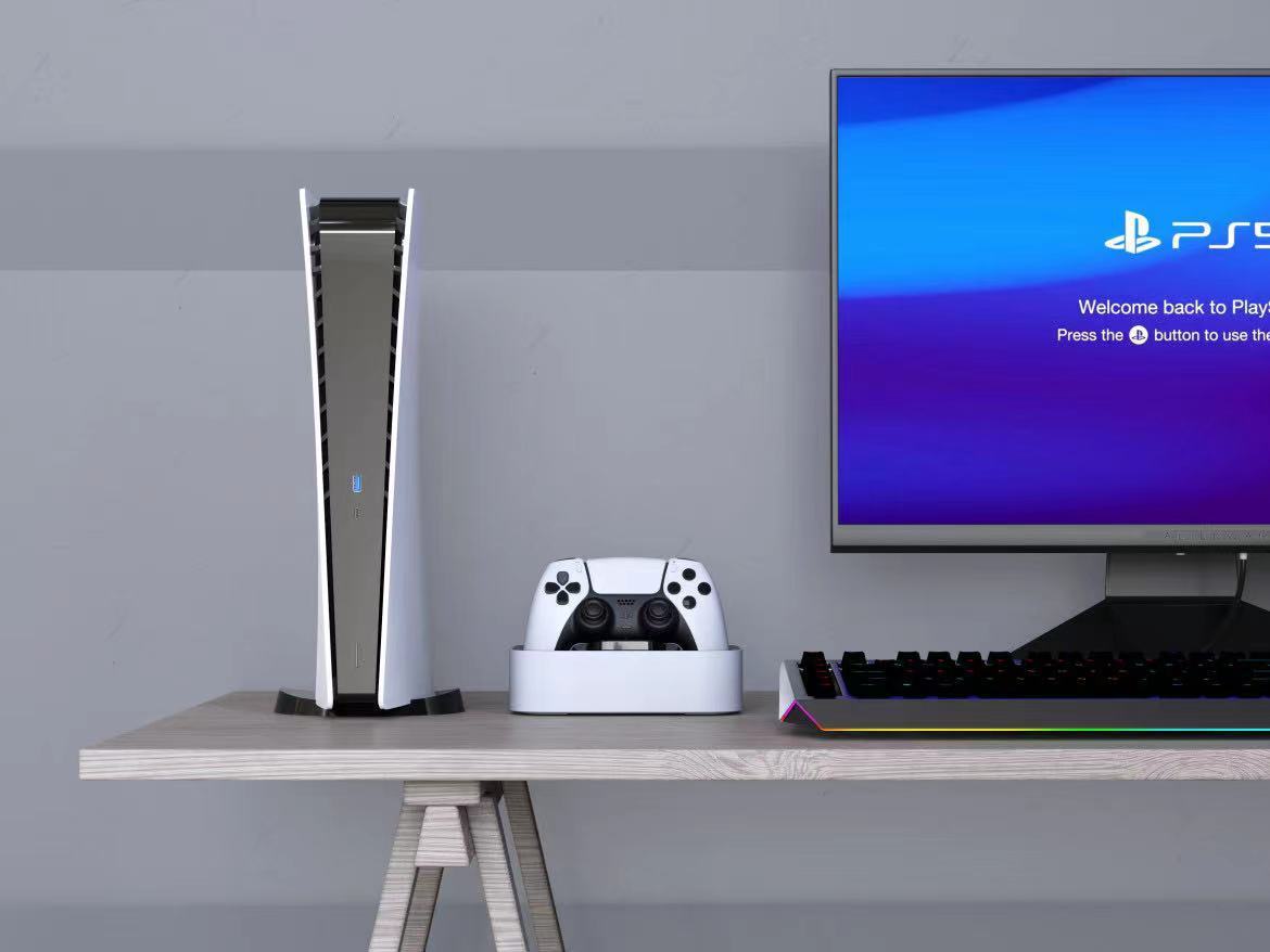ChargeHub Duo – Dual Charging Dock for PS5 Gamepads