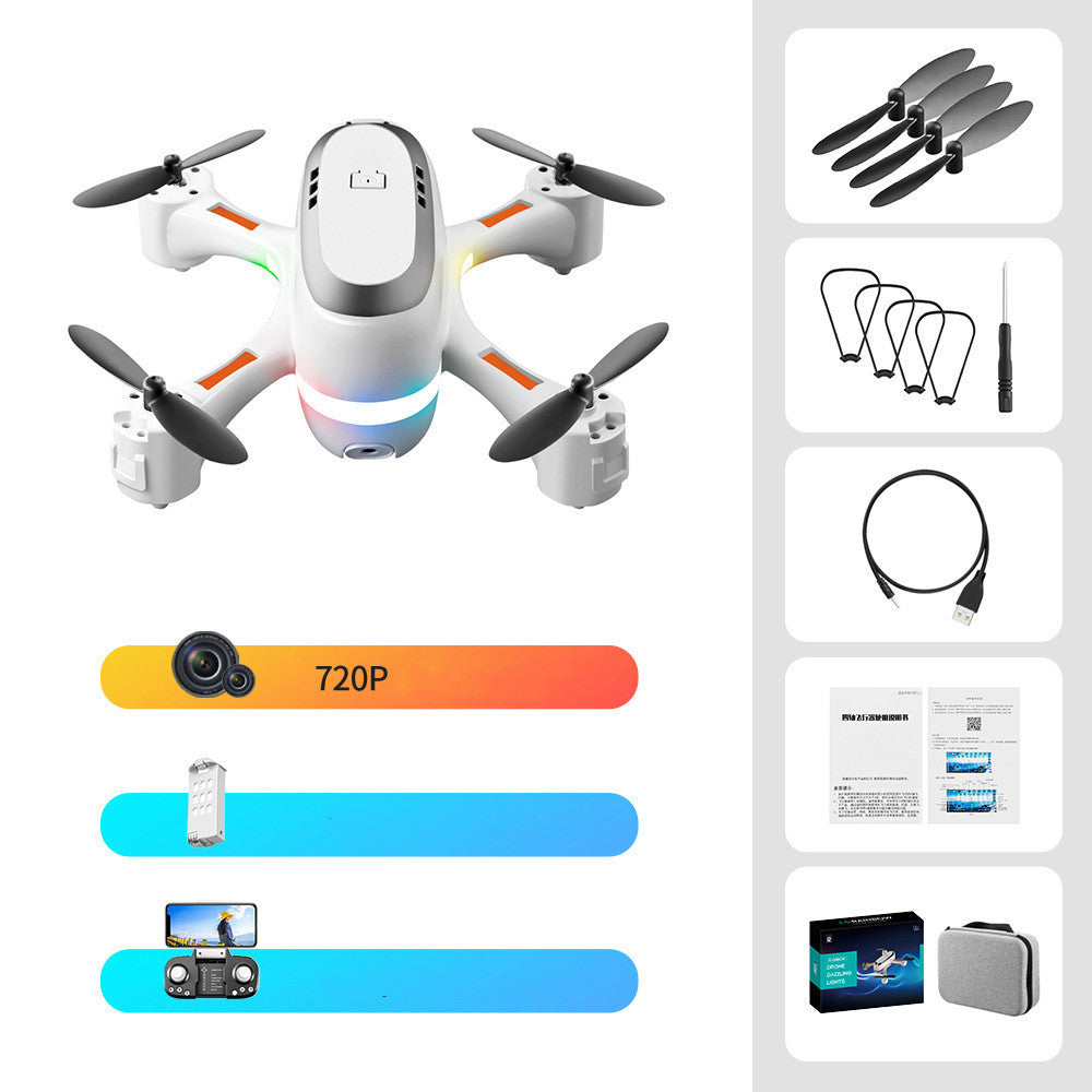 SkyGlow Mini – LED Remote Control Aerial Photography Drone