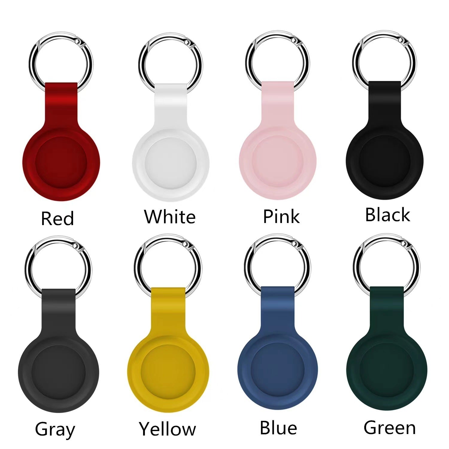 LuxGuard™ Airtag Shield – Premium Silicone Protective Case