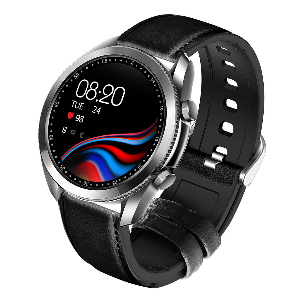 The UM90™ – Smart Call & Sports Bluetooth Watch with Pedometer, Heart Rate Monitor, and Large Metal Screen