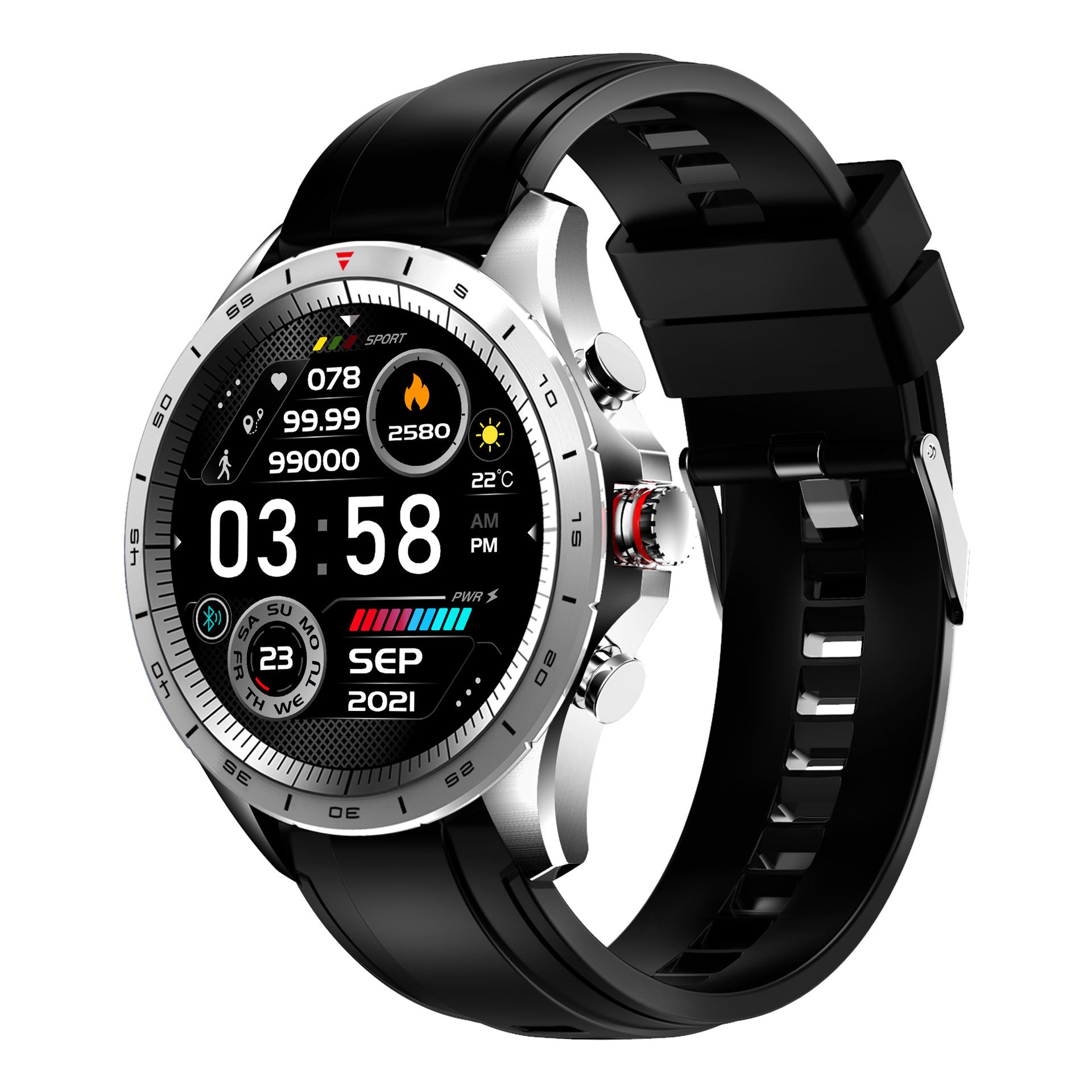 ProFit Smart Bracelet Watch – Men’s Sports & Business Hybrid Timepiece
