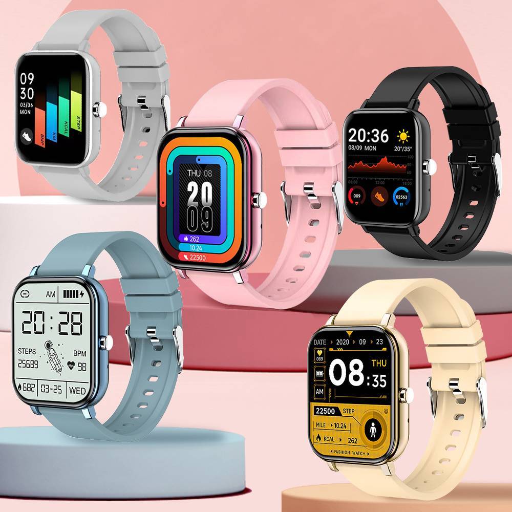 VitalSense Pro – Color Screen Smartwatch with Heart Rate & Blood Pressure Monitor