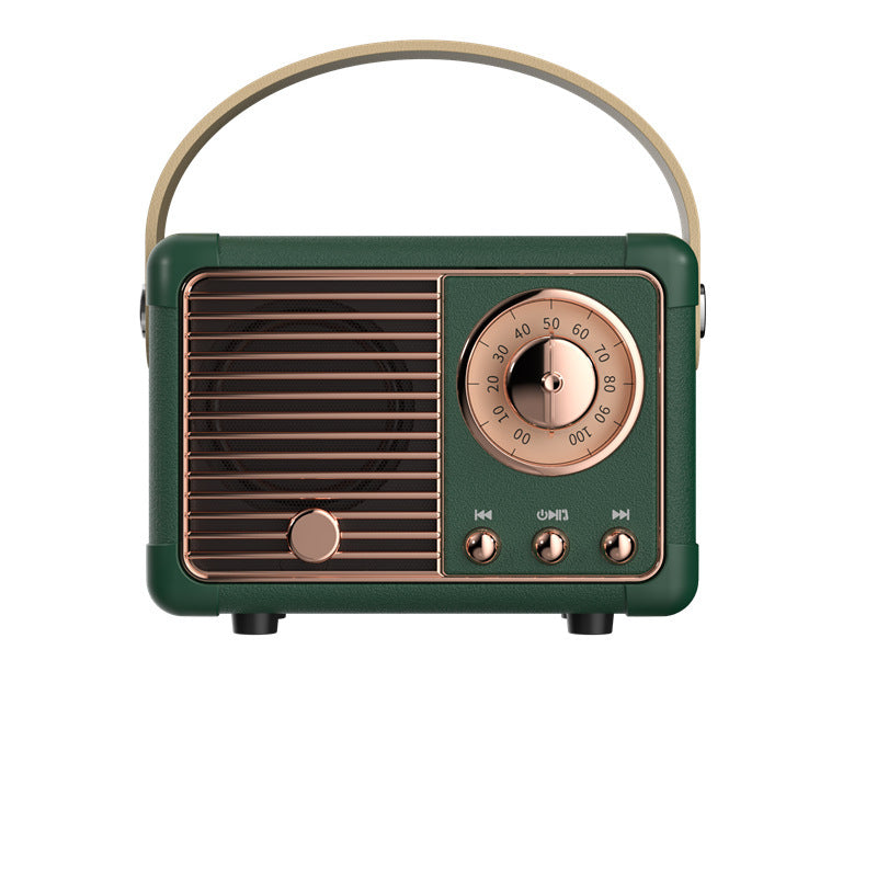 EchoCraft™ Retro Mini Card Speaker