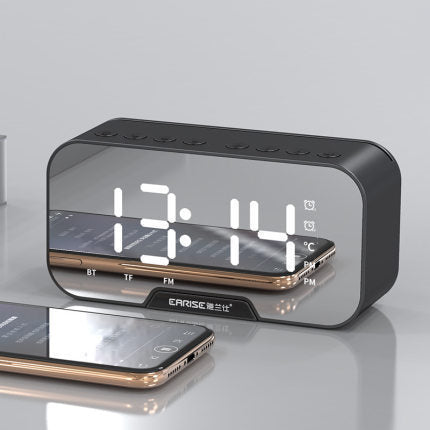 EchoTime Alarm Clock Wireless Bluetooth Speaker