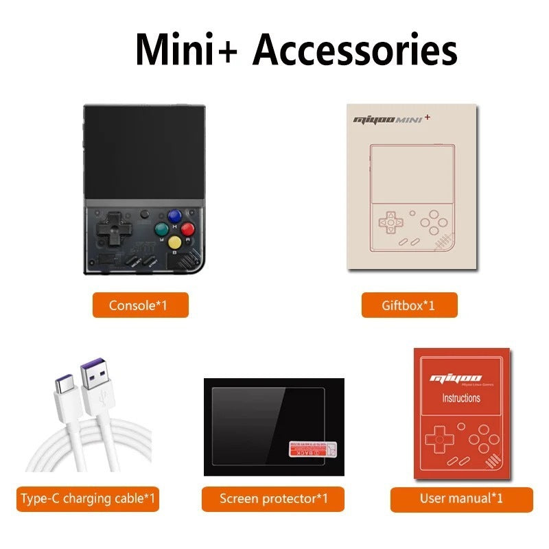 RetroPlay™ Open Source HD 3.5" Portable Game Console – Relive the Classics Anytime, Anywhere
