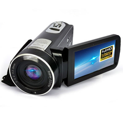 VisionX 1080P Digital Camera – HD Camera with 3.0-Inch Rotating Screen for Perfect Shots Every Time