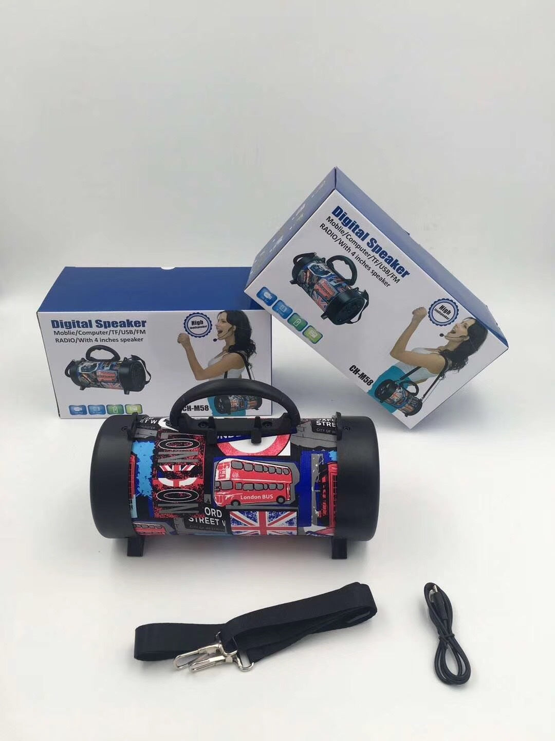 SoundQuest™ Pro | Portable Wireless Bluetooth Speaker with Microphone
