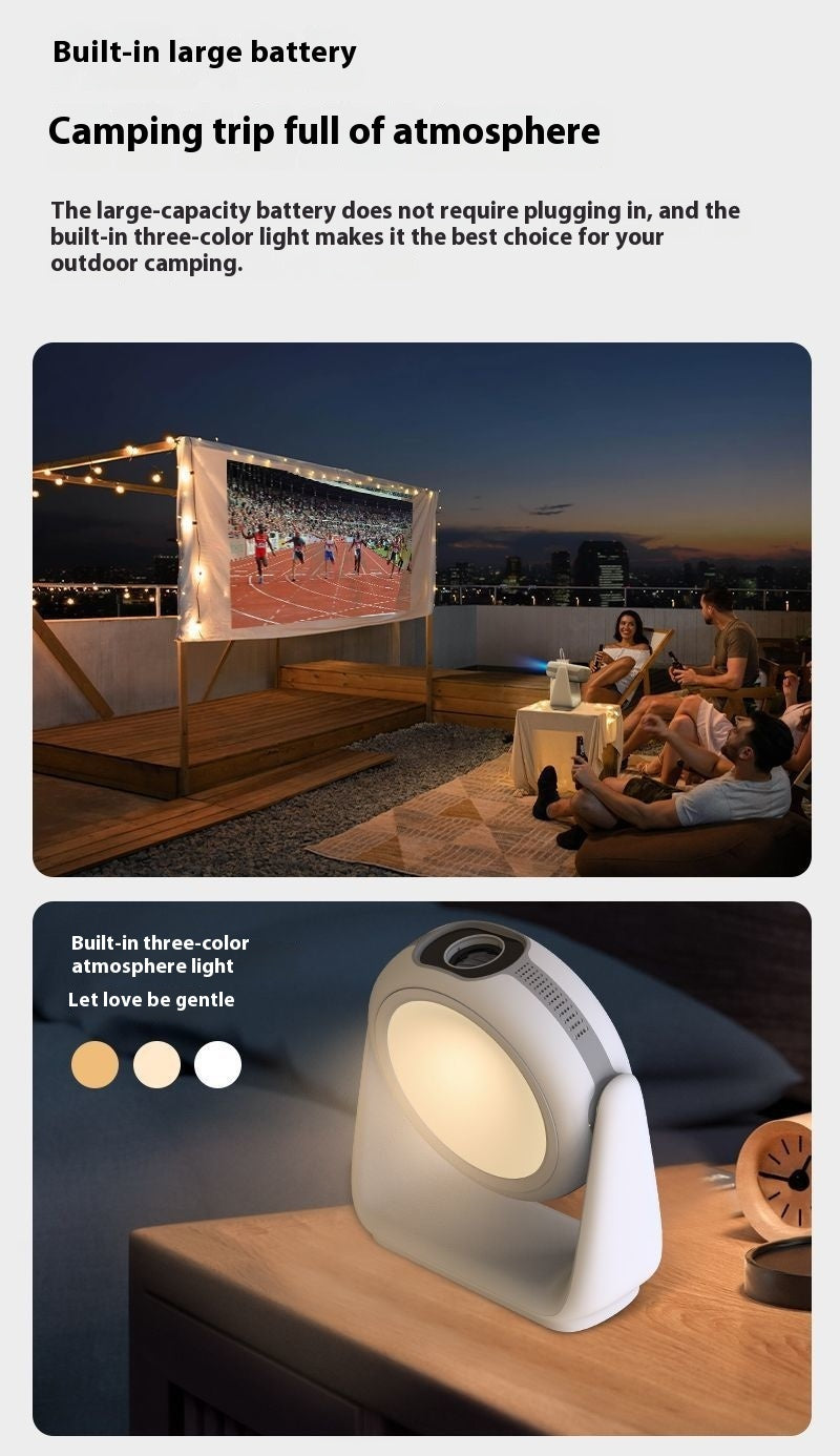 VisionAura™ 5G Smart Voice Projector