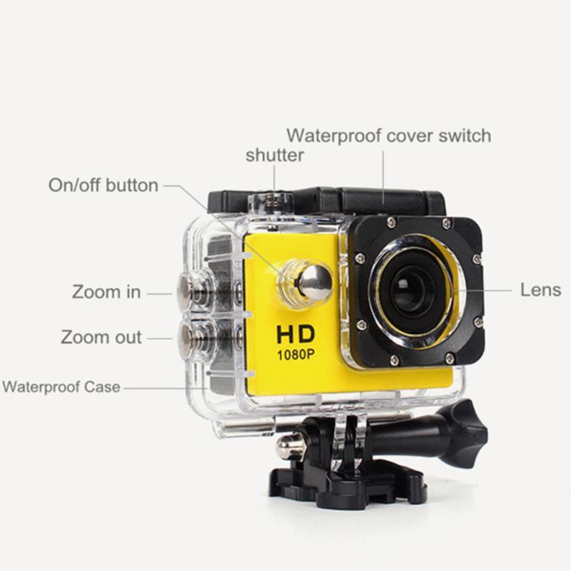 AquaVibe™ 1080P Waterproof Action Camera